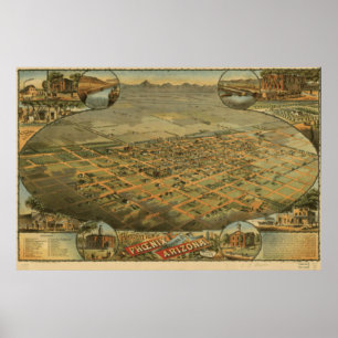 Phoenix Map Poster