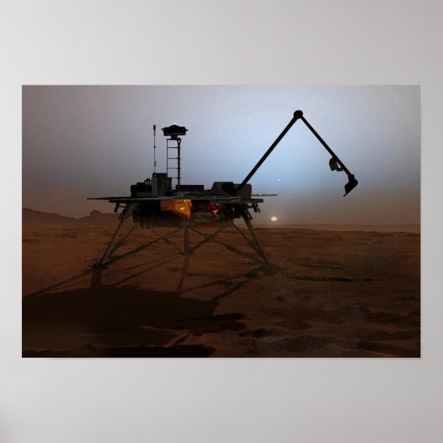 Phoenix Mars Lander 3 Poster (Vorne)