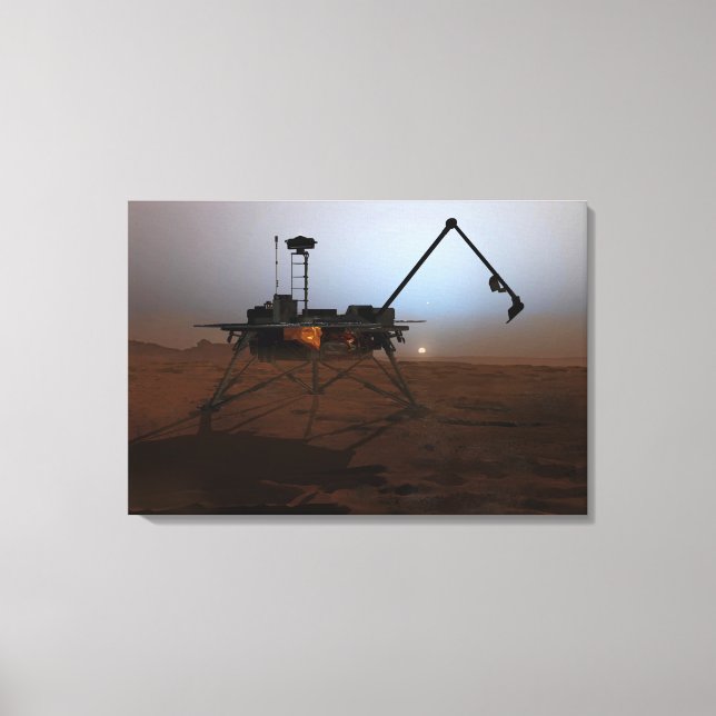 Phoenix Mars Lander 4 Leinwanddruck (Vorderseite)