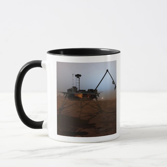 Phoenix Mars Lander 4 Tasse (Links)