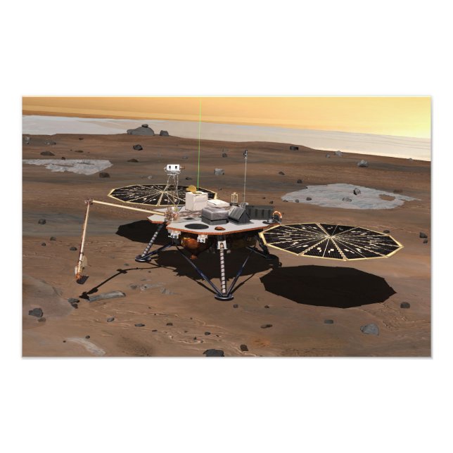 Phoenix Mars Lander Fotodruck (Vorne)