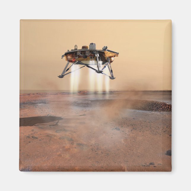 Phoenix Mars Lander Magnet (Vorne)