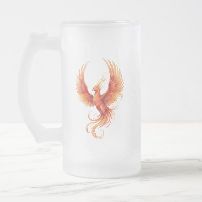 Phoenix Mattglas Bierglas (Links)