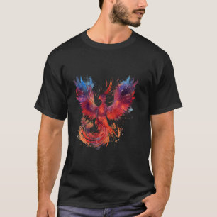 Phoenix Mythische Vogelverjüngung Phoenix steigt T-Shirt