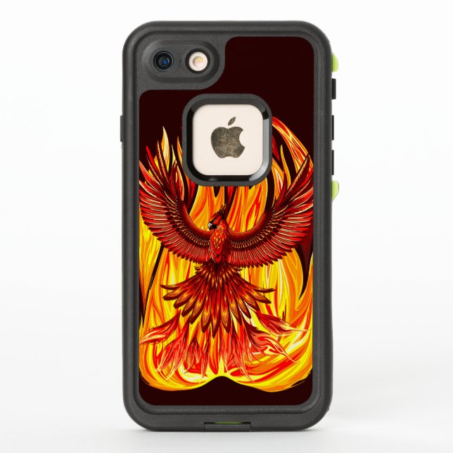 Phoenix mythologische unsterbliche Kreatur (Rückseite)