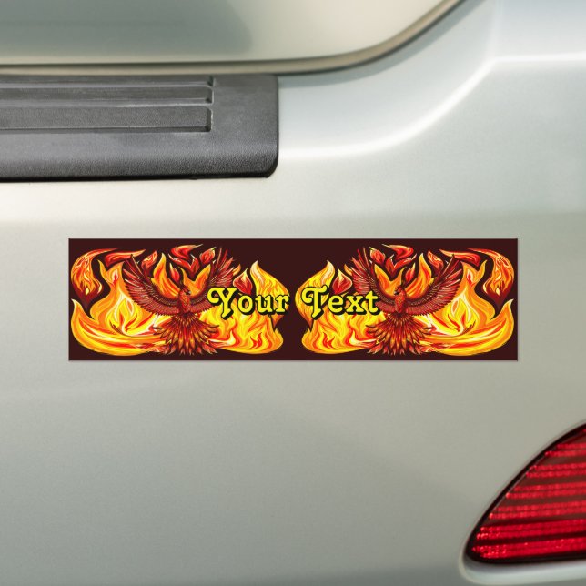 Phoenix mythologische unsterbliche Kreatur Autoaufkleber (Auf Auto)