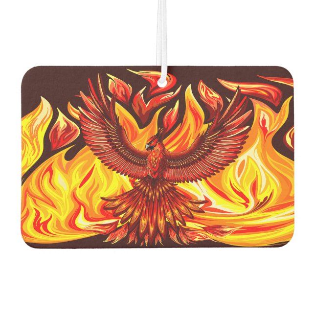 Phoenix mythologische unsterbliche Kreatur Autolufterfrischer (Vorderseite)