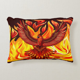 Phoenix mythologische unsterbliche Kreatur Dekokissen