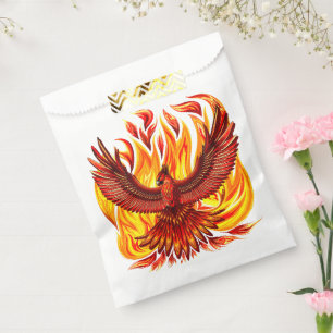 Phoenix mythologische unsterbliche Kreatur Geschenktütchen