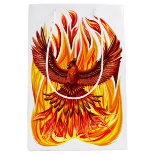 Phoenix mythologische unsterbliche Kreatur Mittlere Geschenktüte
