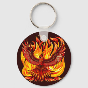 Phoenix mythologische unsterbliche Kreatur Schlüsselanhänger