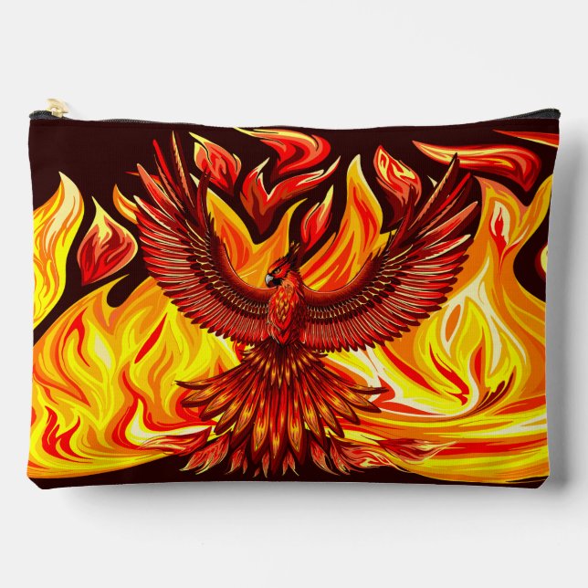 Phoenix mythologische unsterbliche Kreatur Zubehörtasche (Vorderseite)