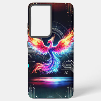 Phoenix Neon Tough Coque - Samsung Galaxy S21 Ultr