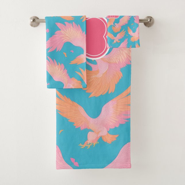 Phoenix Pastel Coloré Motif personnalisé (En situation)
