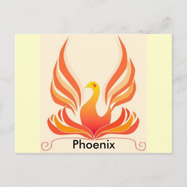 Phoenix Postkarte (Vorderseite)
