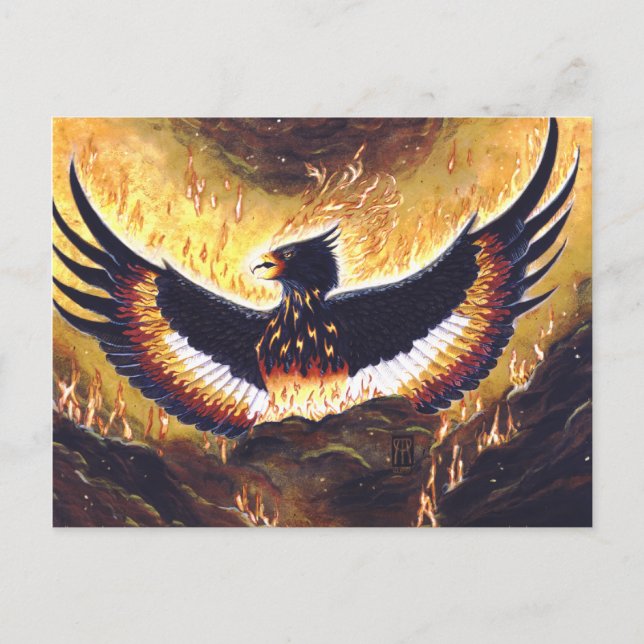 Phoenix Postkarte (Vorderseite)