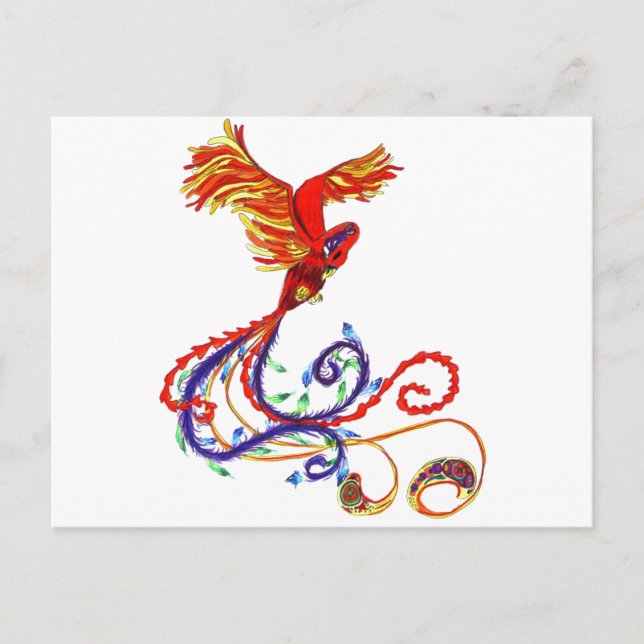 Phoenix Postkarte (Vorderseite)