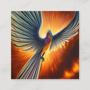 Phoenix Quadratische Visitenkarte