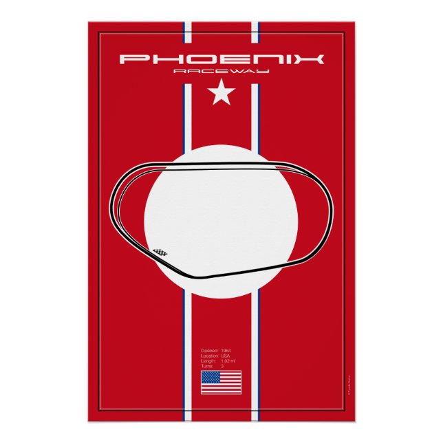 Phoenix Raceway Poster (Vorderseite)