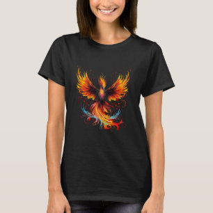 Phoenix Reborn Feuer Phoenix Vogel Verjüngungsmyth T-Shirt