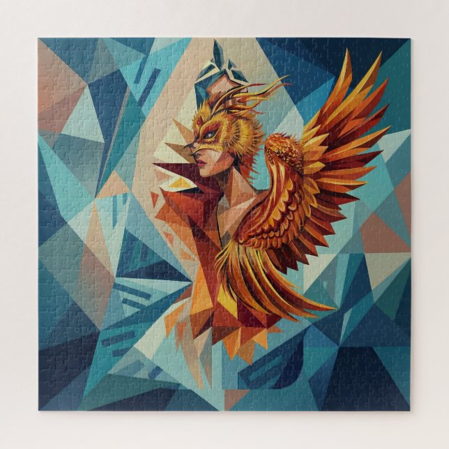 Phoenix Rise – 676-Piece Phoenix Art Puzzle (Vertikal)