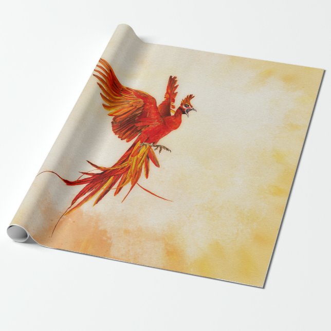 Phoenix Rising - #2 Geschenkpapier (Ungerollt)