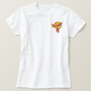Phoenix Rising Besticktes T-Shirt