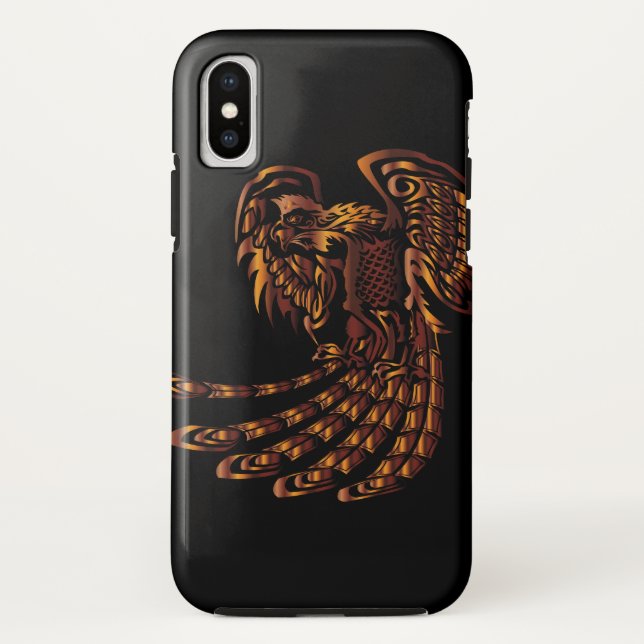 Phoenix Rising Case-Mate iPhone Hülle (Rückseite)