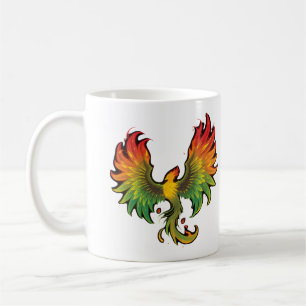 Phoenix Rising – Ein Design voller Kraft Kaffeetasse