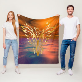 Phoenix Rising Fleece Blanket