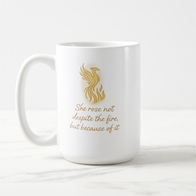 Phoenix Rising Kaffeetasse (Links)