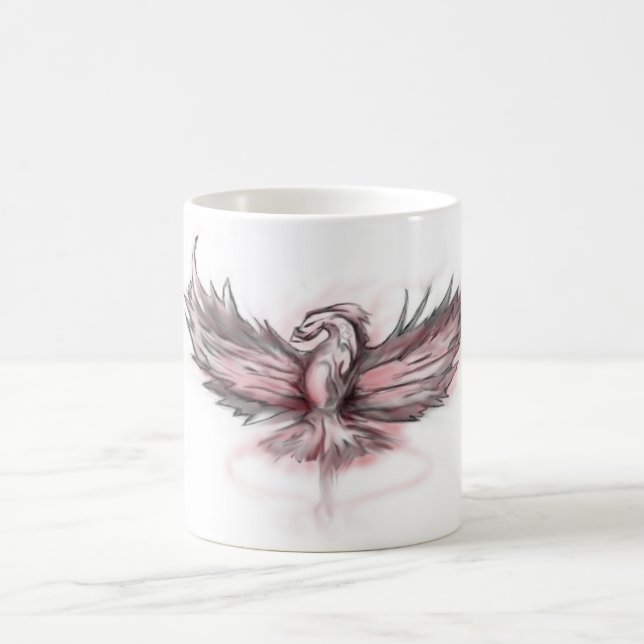 Phoenix Rising Kaffeetasse (Mittel)