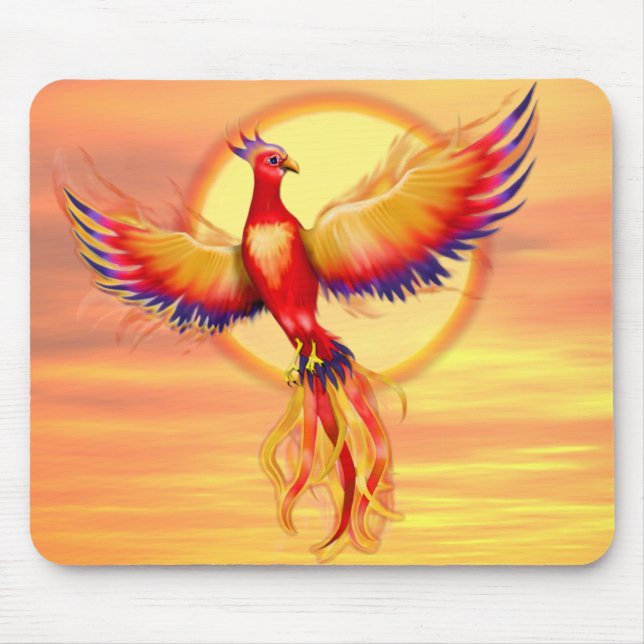 Phoenix Rising Mousepad (Vorne)