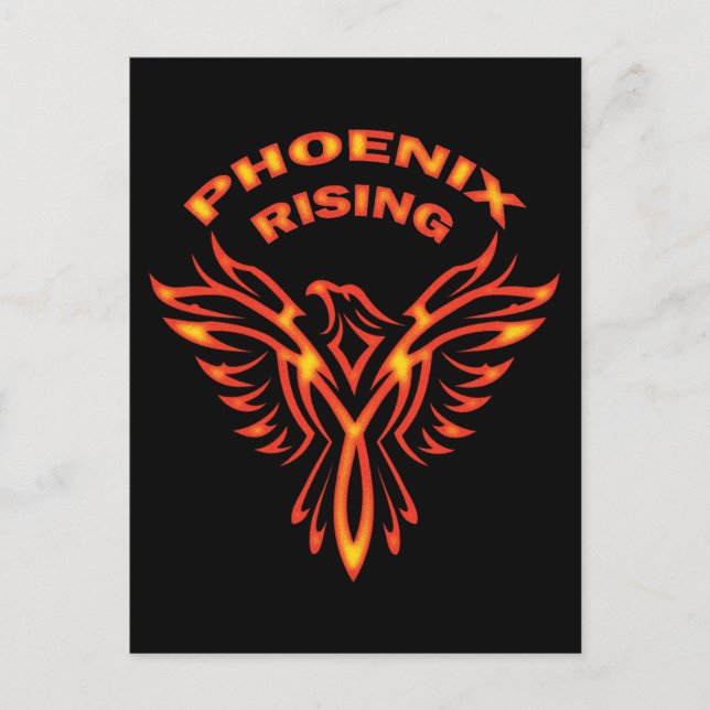 PHOENIX RISING POSTKARTE (Vorderseite)