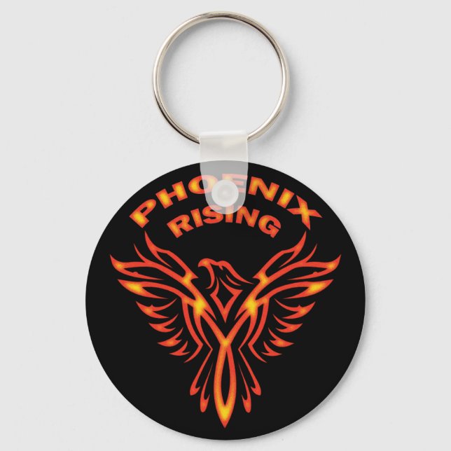 PHOENIX RISING SCHLÜSSELANHÄNGER (Vorderseite)