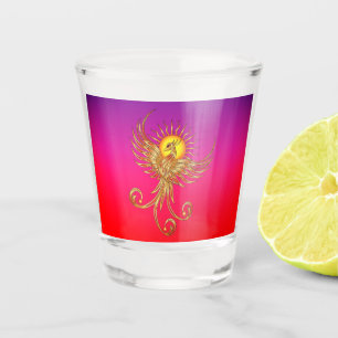 Phoenix Rising Schnapsglas
