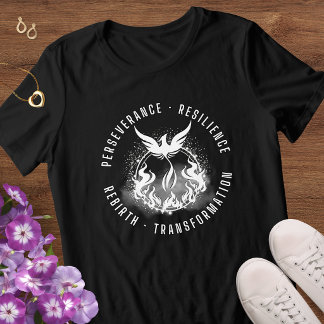 Phoenix Rising Silhouette T-Shirt Tri-Blend Shirt