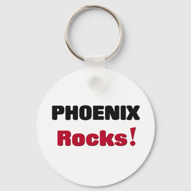 Phoenix Rocks Schlüsselanhänger (Vorderseite)