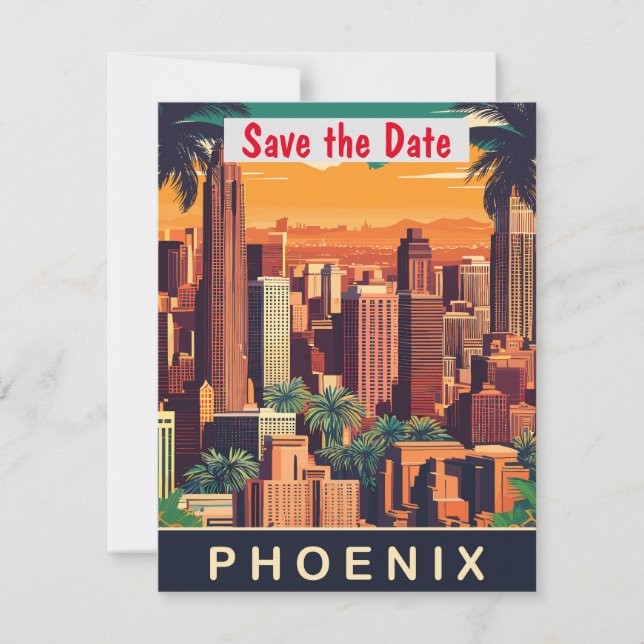 Phoenix Save The Date (Vorderseite)