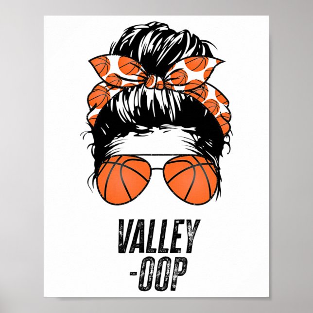 Phoenix Sketll Valley - oop Messy Bun Sun Sketll F Poster (Vorne)