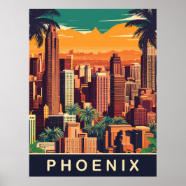 Phoenix Skyline, Reisen Poster