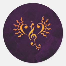 Phoenix Song Aufkleber
