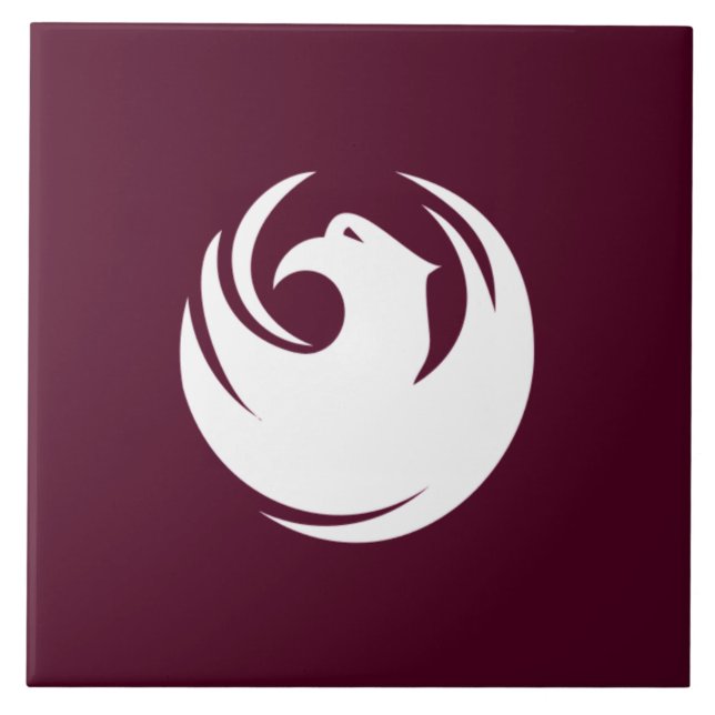Phoenix-Stadtflagge Fliese (Vorderseite)