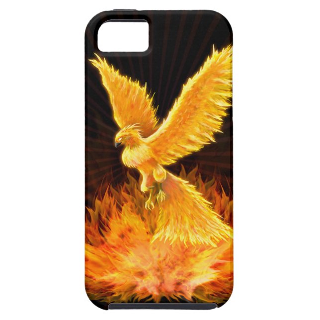 Phoenix-Steigen Case-Mate iPhone Hülle (Rückseite)
