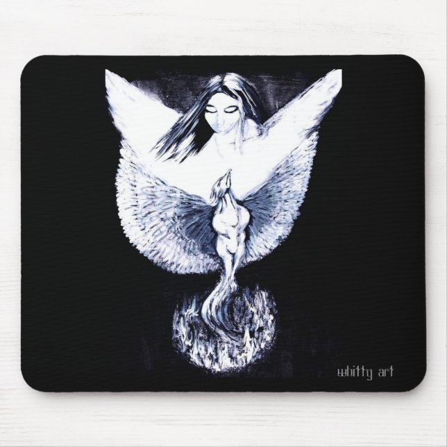 PHOENIX STEIGENDES Mousepad (Vorne)