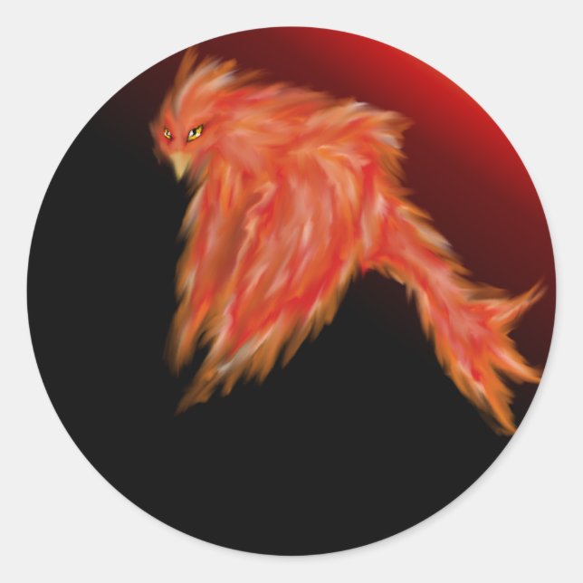 Phoenix Sticker (Vorderseite)