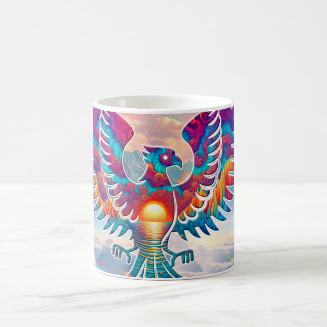 Phoenix Sunrise Kaffeetasse (Mittel)