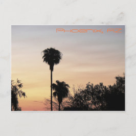 Phoenix Sunset Postkarte