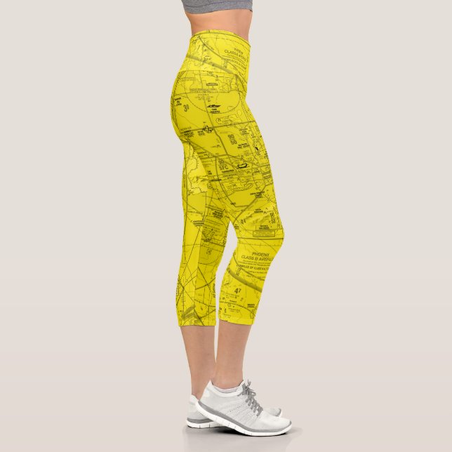 Phoenix TAC Chart Capri Leggings (Rechts)