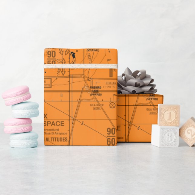 Phoenix TAC Chart Geschenkpapier (Babyparty)